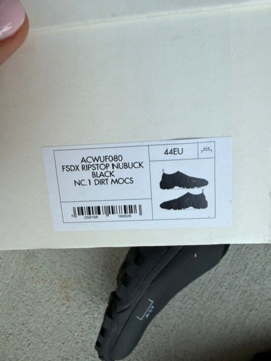 a cold wall fsdx ripstop nubuck nc1 dirt moc size eu 44 US 10.5 main image 5